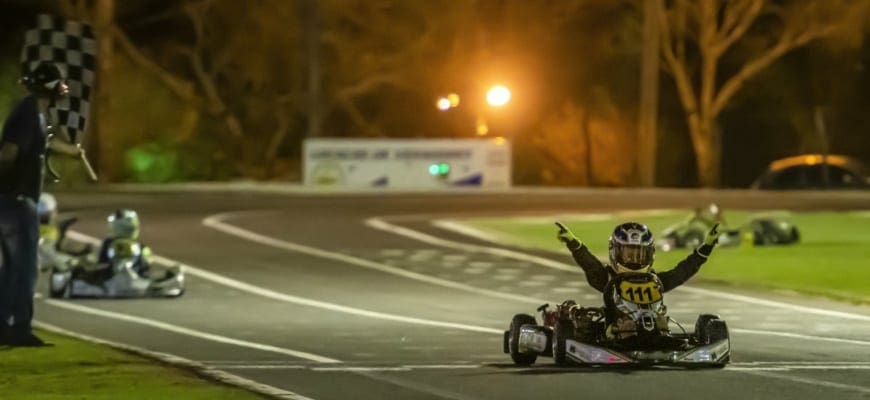 Augustus Toniolo conquista pole, vitória e fecha Open Brasileiro de Kart com vice-campeonato