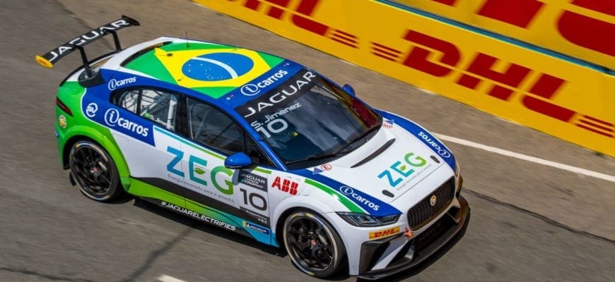 Sérgio Jimenez lidera primeiro treino na final do Jaguar I-PACE eTROPHY em Nova York