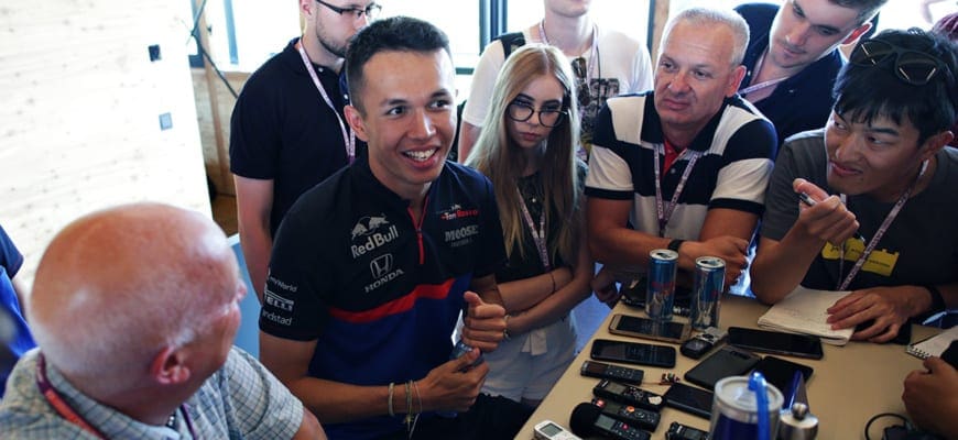 Alex Albon (Toro Rosso) - GP da Hungria F1 2019