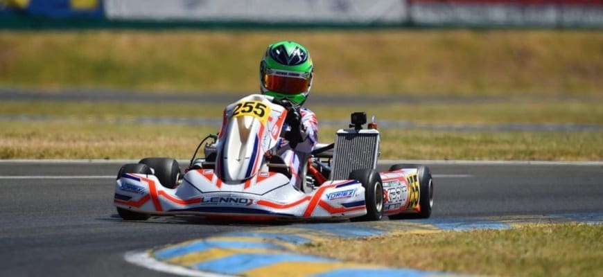 Matheus Ferreira tem ótimo desempenho no Open Mundial de Kart com 3 top-5 e fecha entre 15 melhores