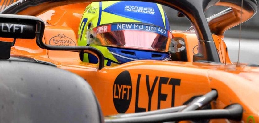 Lando Norris vai usar capacete inspirado em Valentino Rossi no GP da Itália