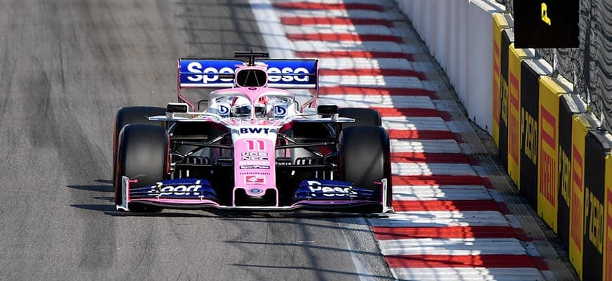 Sergio Perez (Racing Point) - GP da Rússia F1 2019