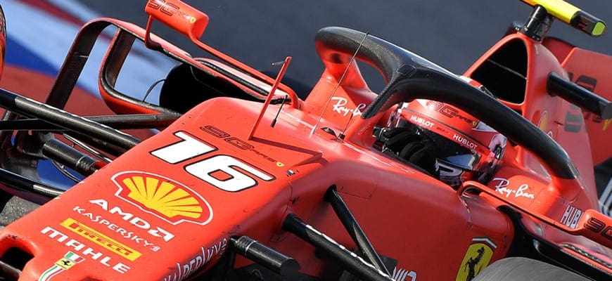 Charles Leclerc (Ferrari) - GP da Rússia F1 2019