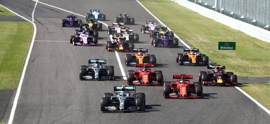 Largada - GP do Japão 2019 de F1