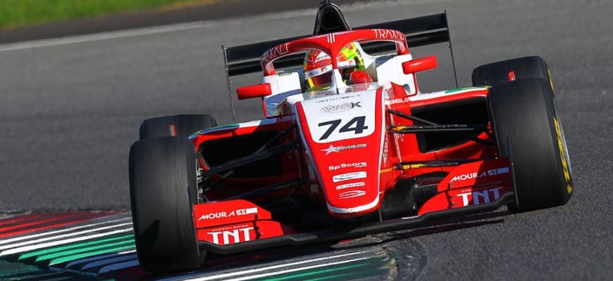 Em segundo lugar na tabela, Enzo Fittipaldi disputa final da F3 em Monza