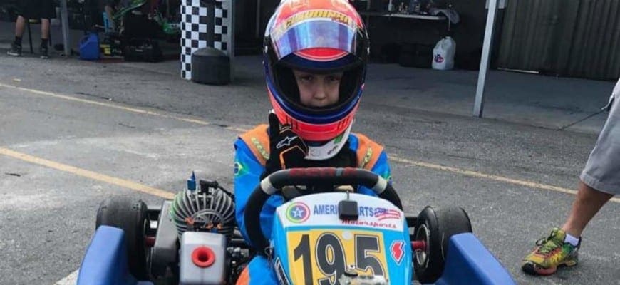 Kart: Enzo Vidmontiene conquista dois pódios em penúltima etapa da Orlando Cup nos EUA