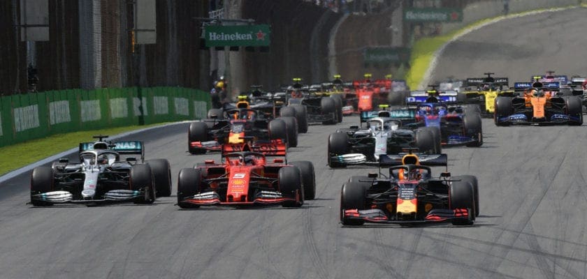 Largada - GP do Brasil 2019 de F1