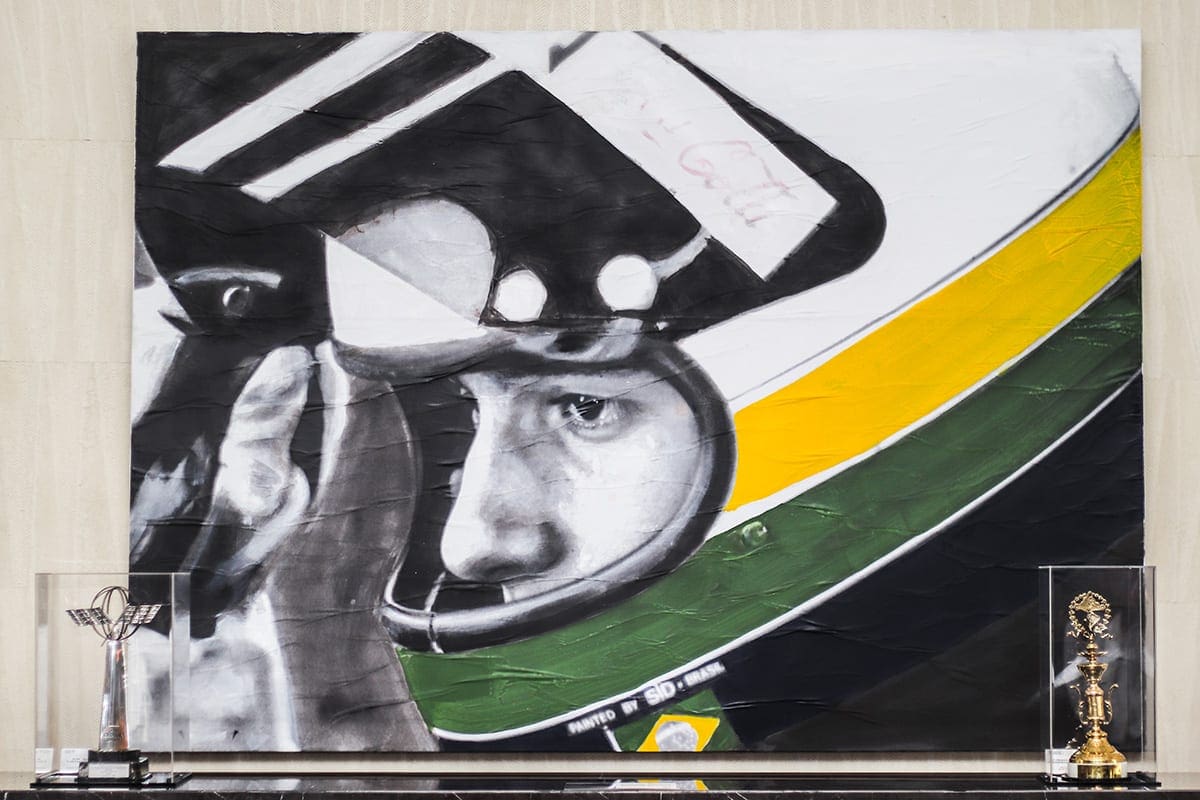 GALERIA: "Ayrton Senna: O Piloto", exposição começa na quinta-feira no Palácio Tangará