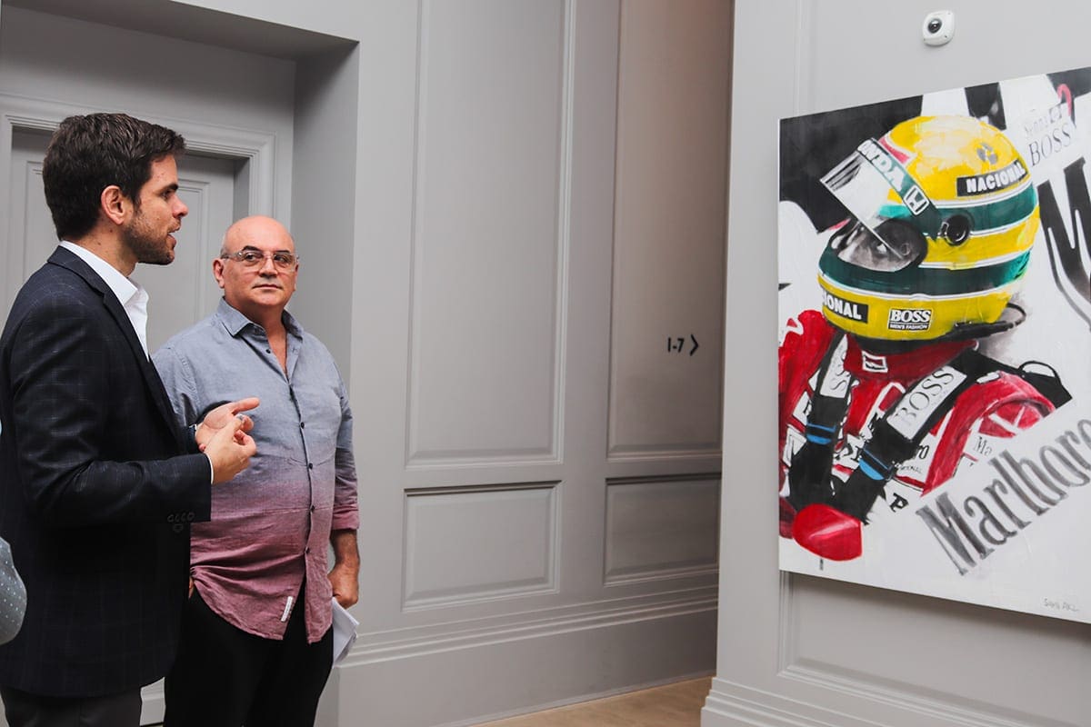 GALERIA: "Ayrton Senna: O Piloto", exposição começa na quinta-feira no Palácio Tangará