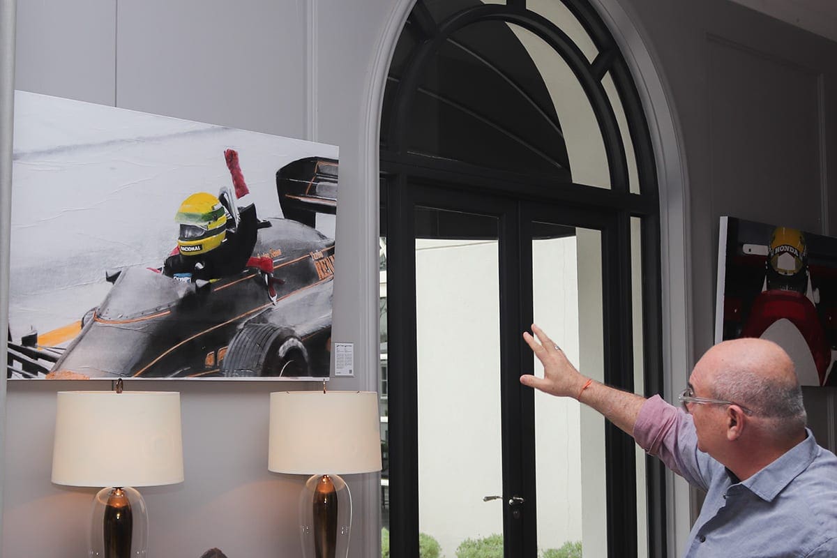 GALERIA: "Ayrton Senna: O Piloto", exposição começa na quinta-feira no Palácio Tangará