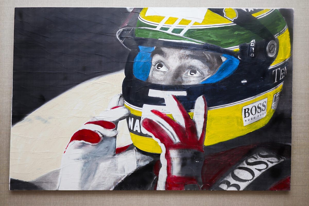 GALERIA: "Ayrton Senna: O Piloto", exposição começa na quinta-feira no Palácio Tangará