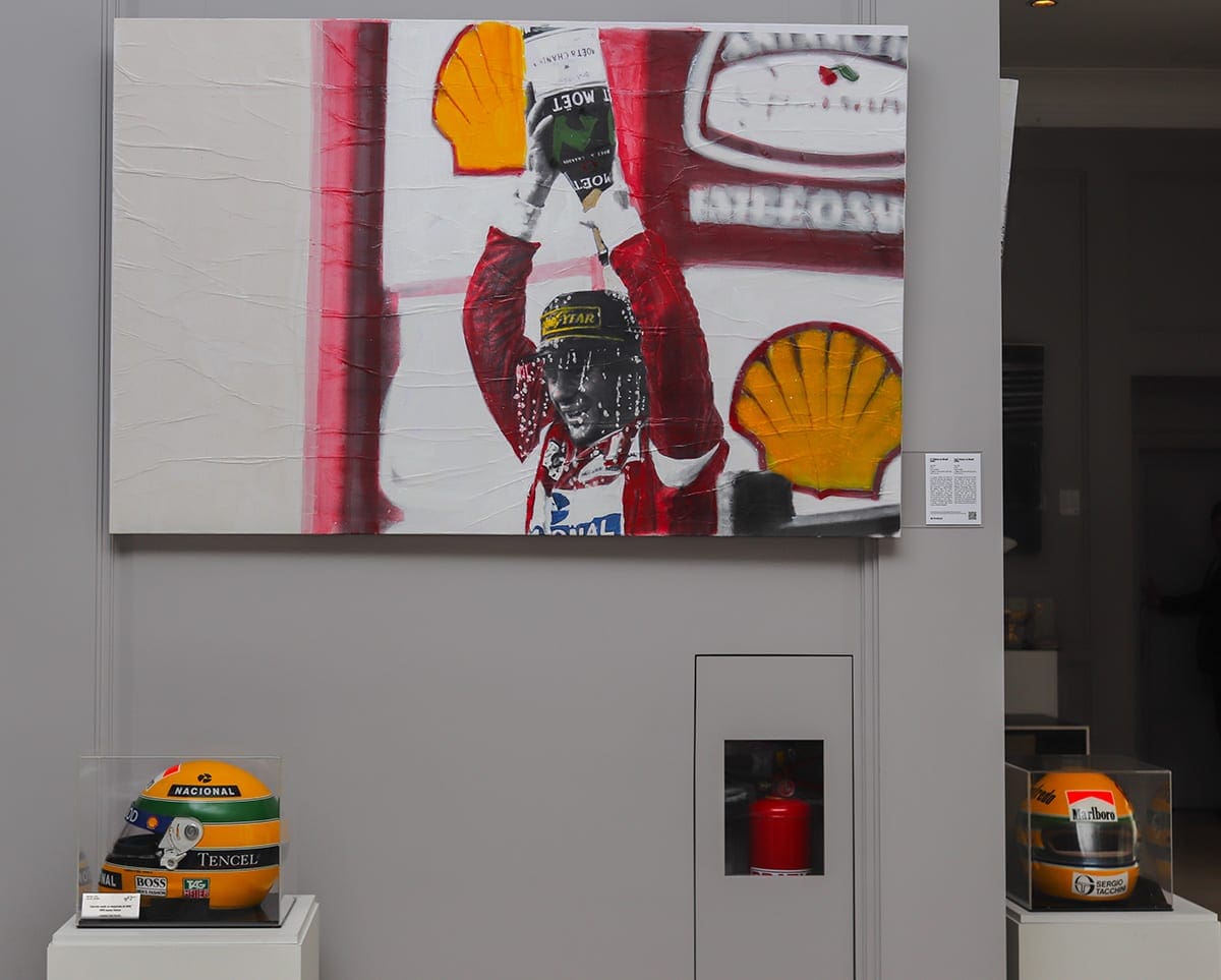 GALERIA: "Ayrton Senna: O Piloto", exposição começa na quinta-feira no Palácio Tangará