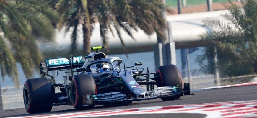 Bottas foi o mais rápido no primeiro dia de testes dos pneus da Fórmula 1 2020