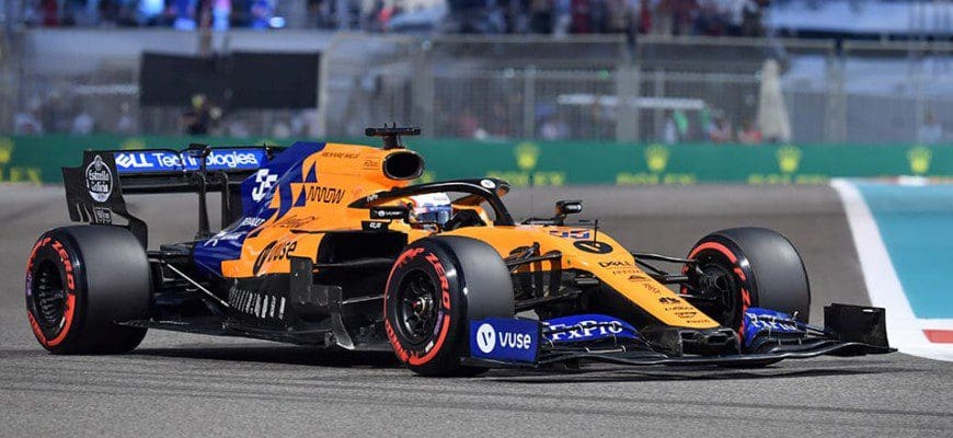 Carlos Sainz (McLaren) - GP de Abu Dhabi F1 2019