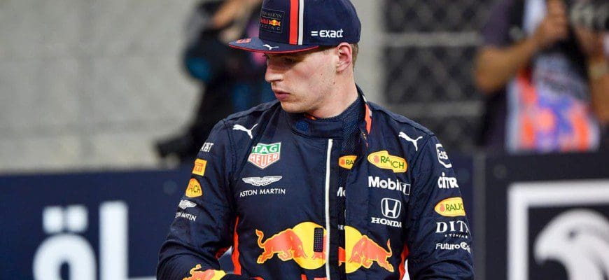 Max Verstappen (Red Bull) GP de Abu Dhabi F1 2019