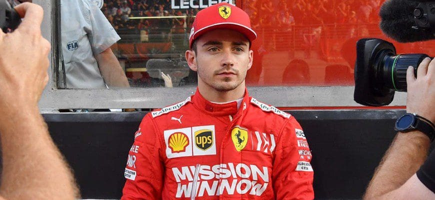 Charles Leclerc (Ferrari) - GP de Abu Dhabi F1 2019