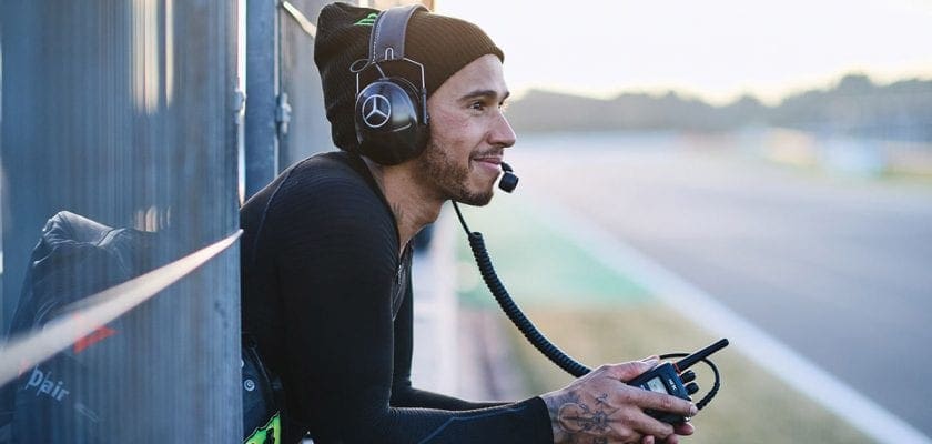 Lewis Hamilton - Teste MotoGP