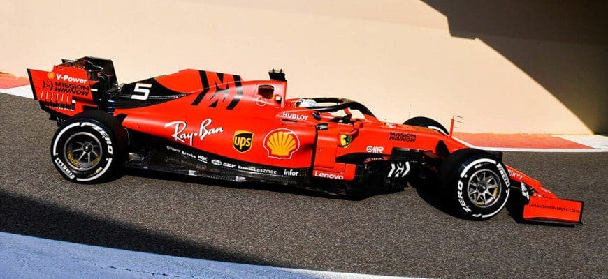 Sebastian Vettel (Ferrari) - Testes Pirelli