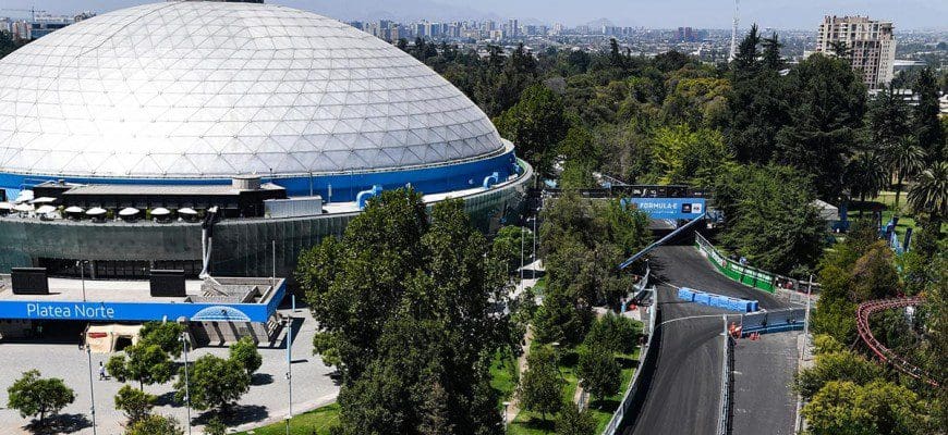 VÍDEO: confira uma VOLTA VIRTUAL no circuito do Parque O’Higgins, palco do ePrix de Santiago