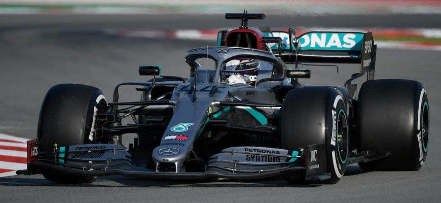 Lewis Hamilton (Mercedes) - Testes F1 2020