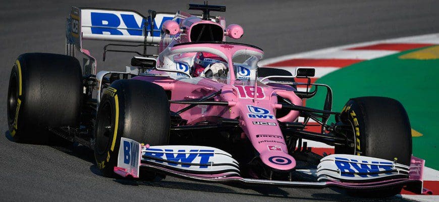 Lance Stroll (Racing Point) - Testes F1 2020