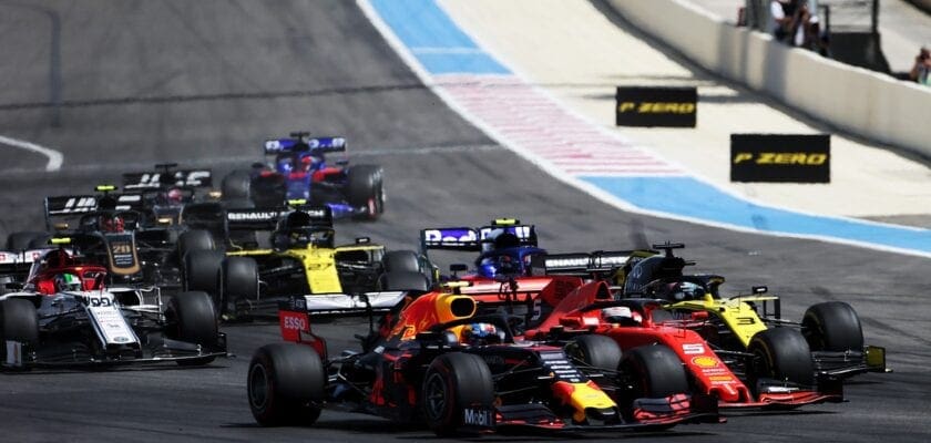 Largada - GP da França F1 2019