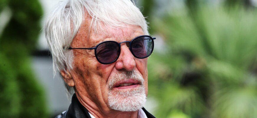 F1: “Ele quer o melhor, só é mal interpretado”, afirmou Ecclestone sobre Sulayem