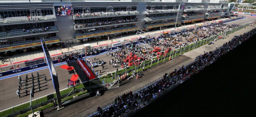 Largada - GP da Rússia F1 2019