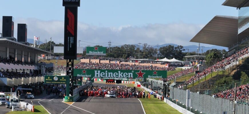 Largada - GP do Japão F1 2019