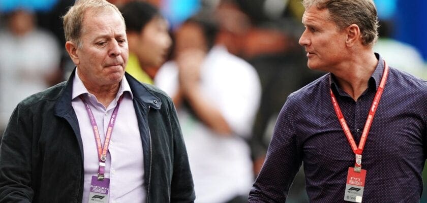 Martin Brundle e David Coulthard