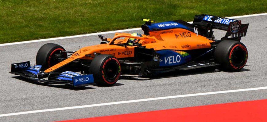 Lando Norris (McLaren) - GP da Áustria F1 2020