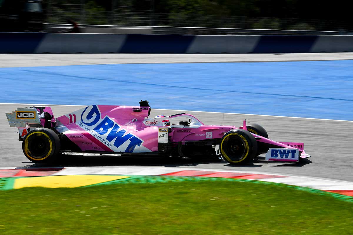 Sergio Perez (Racing Point) - GP da Estíria F1 2020