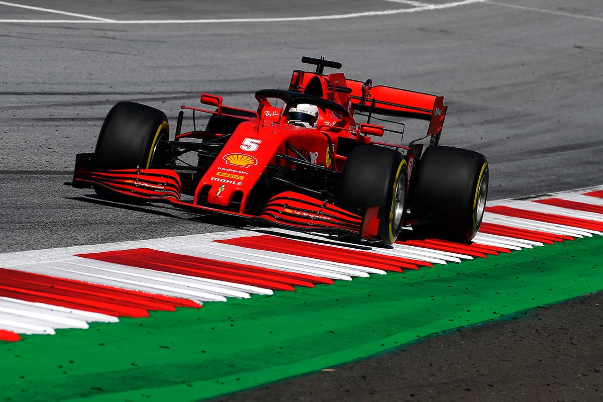 Sebastian Vettel (Ferrari) - GP da Áustria F1 2020