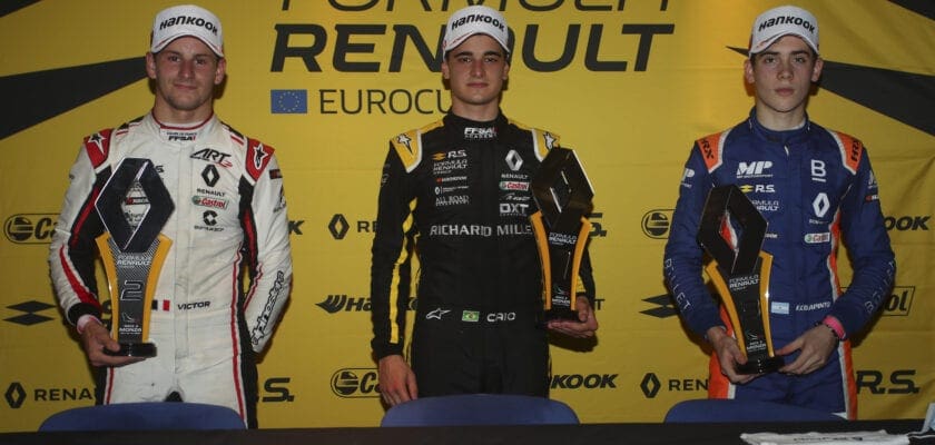 Caio Collet vence corrida 2 em Monza e lidera F-Renault Eurocup após a 1ª etapa