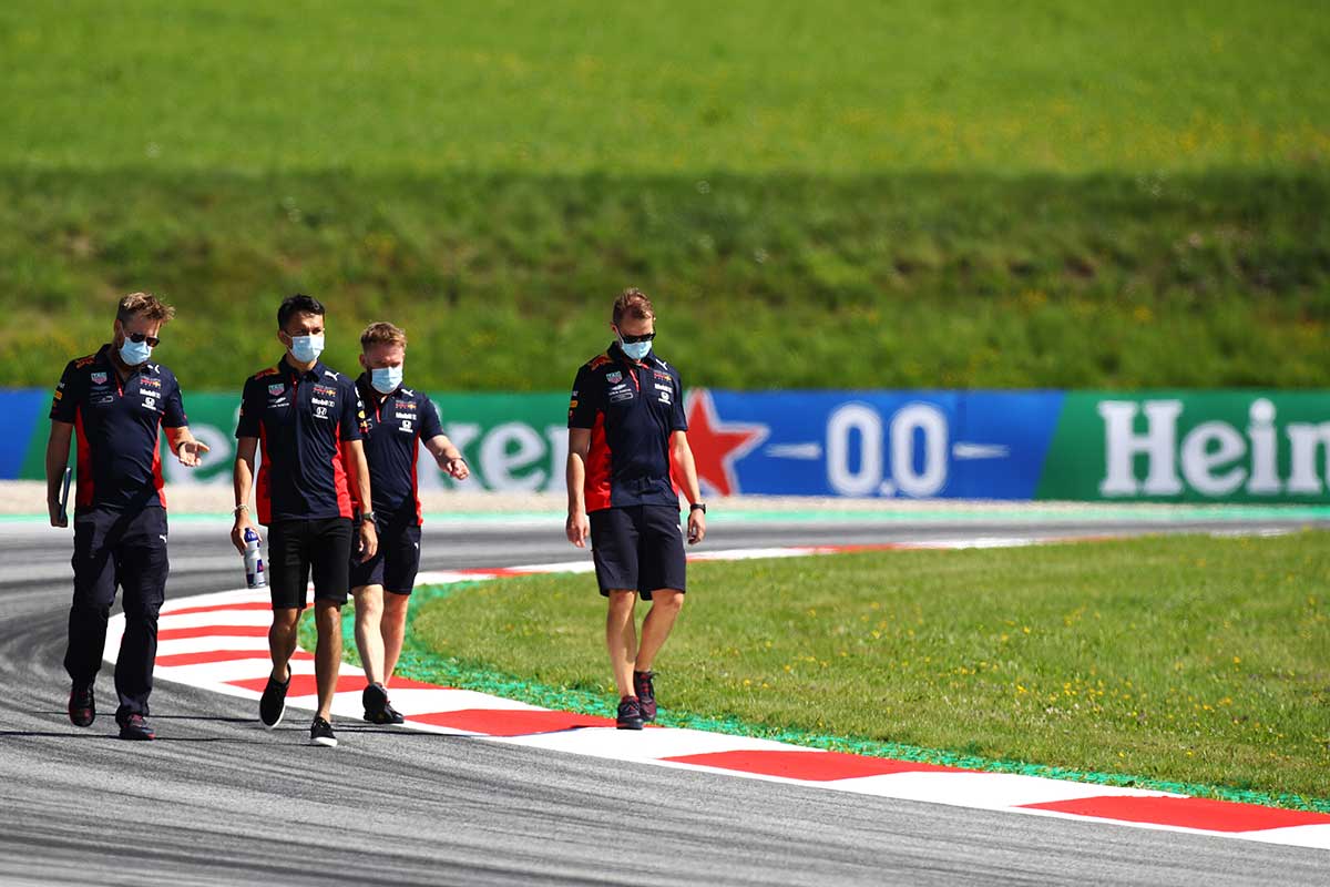 Alex Albon (Red Bull) - GP da Áustria F1 2020