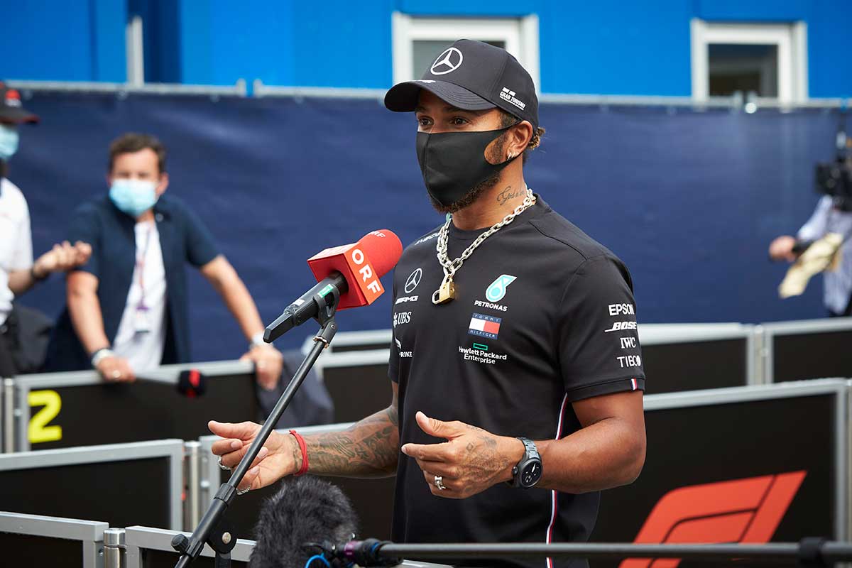 Lewis Hamilton (Mercedes) - GP da Áustria F1 2020