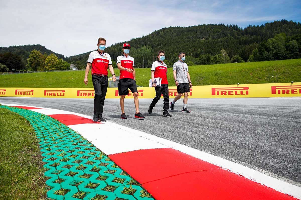 Antonio Giovinazzi (Alfa Romeo) - GP da Áustria F1 2020