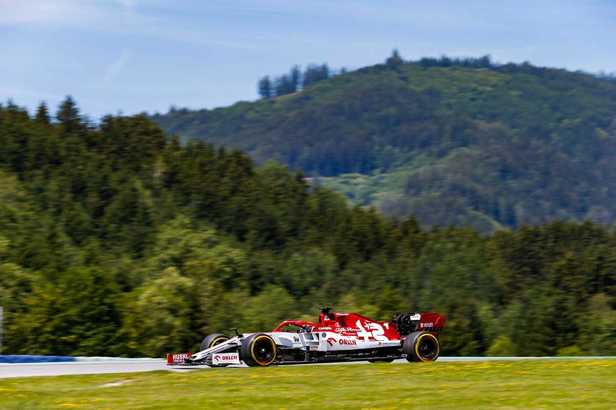 Kimi Raikkonen (Alfa Romeo) - GP da Estíria F1 2020