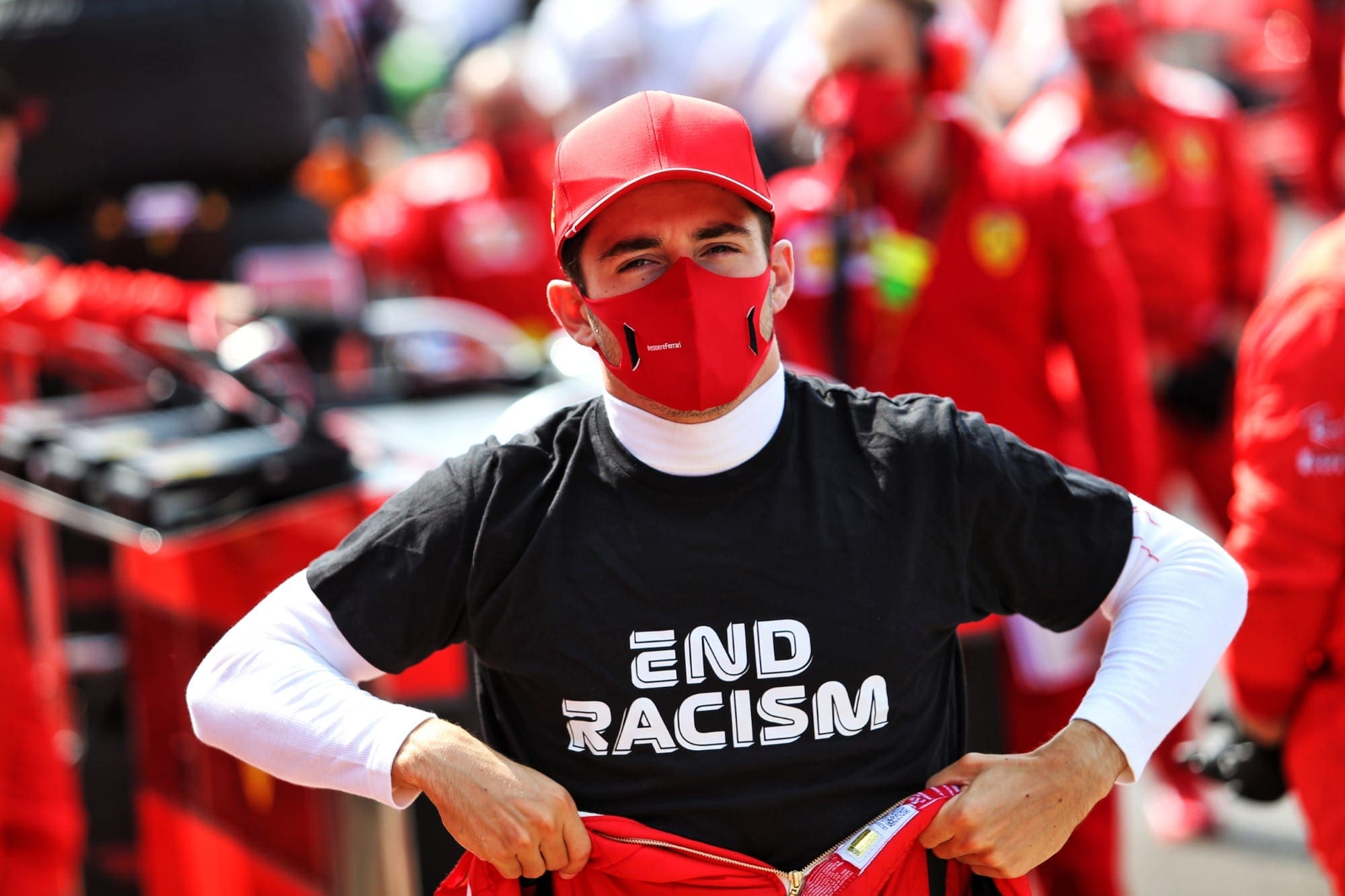 Charles Leclerc (Ferrari) GP dos 70 Anos da F1