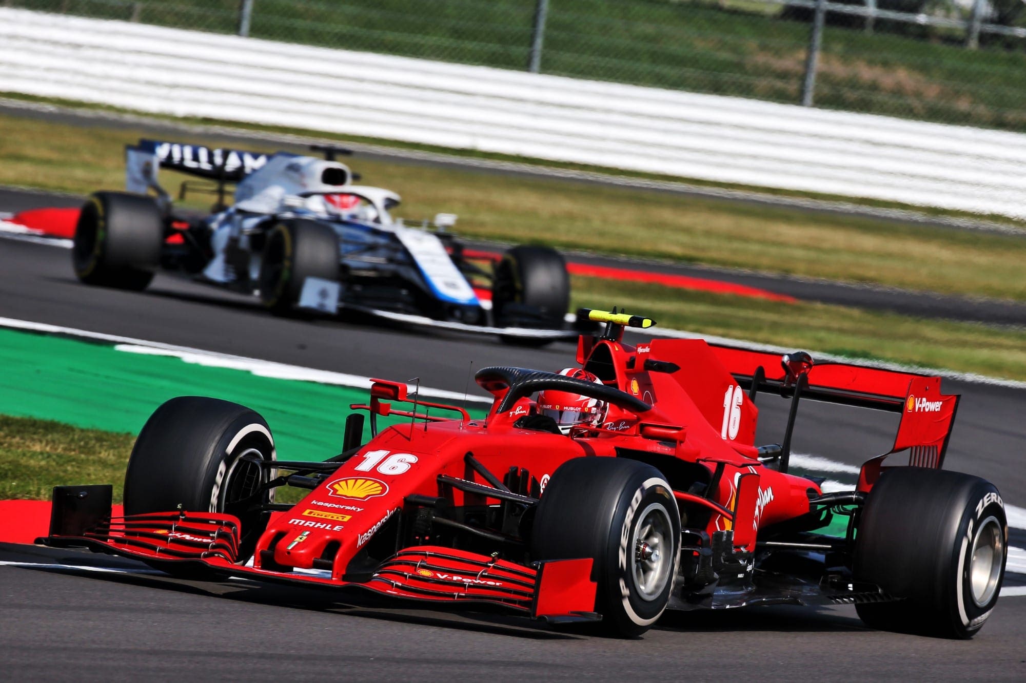 Charles Leclerc (Ferrari) GP dos 70 Anos da F1