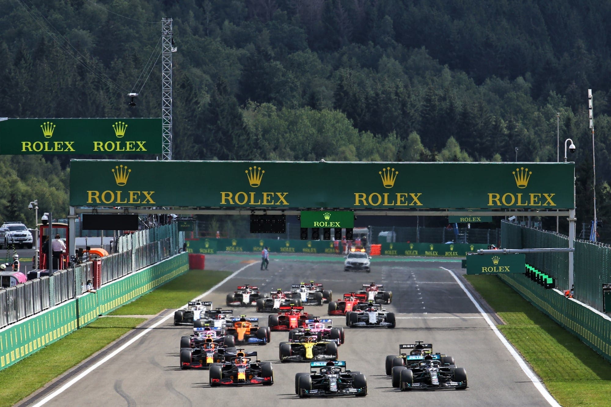 Galeria: Confira As Imagens Do GP Da Bélgica De F1