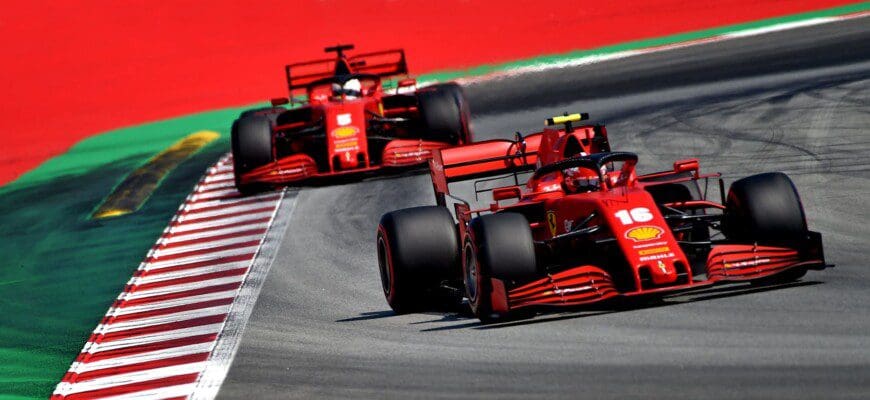 Charles Leclerc (Ferrari) GP da Espanha 2020 de F1