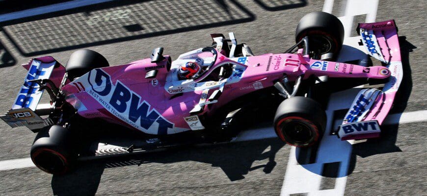 Sergio Perez (Racing Point) GP da Itália F1 2020