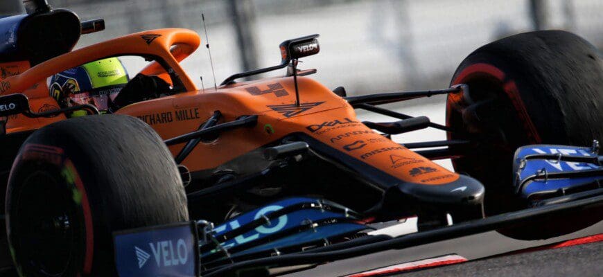 Lando Norris (McLaren) GP da Rússia F1 2020