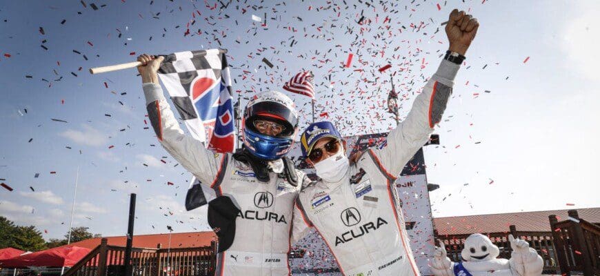 Castroneves e Taylor - IMSA