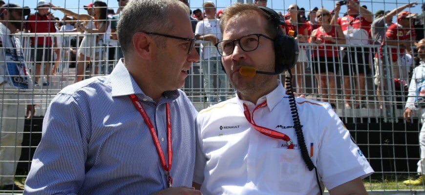 Stefano Domenicali e Andreas Seidl