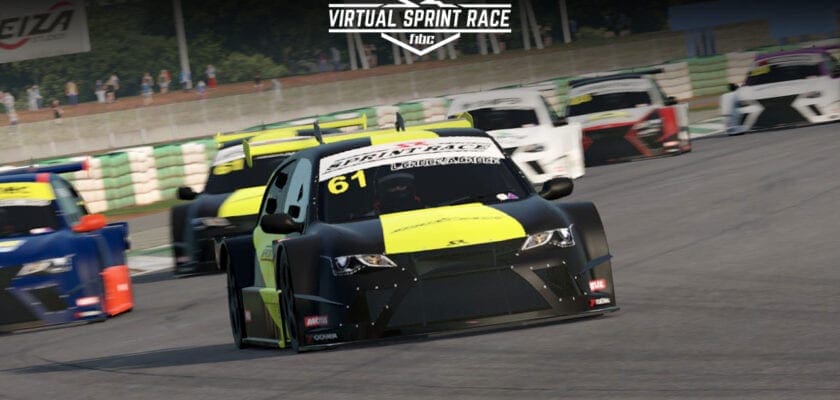 Virtual Sprint Race: Estreia do Automobilista 2 tem vitória de Edgard Mesquita (TBR) em Brasília