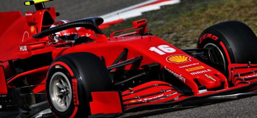 Charles Leclerc (Ferrari) GP de Eifel F1 2020 Nurburgring