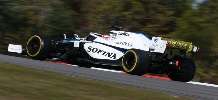 George Russell (Williams) GP de Eifel F1 2020 Nurburgring