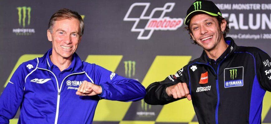 Valentino Rossi e Lin Jarvis